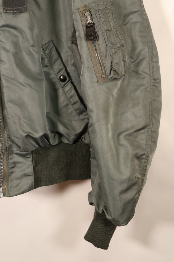 1950年代前半　サイズ 38　アメリカ空軍　USAF　B-15D　フライトジャケット　モーディファイ　中古品