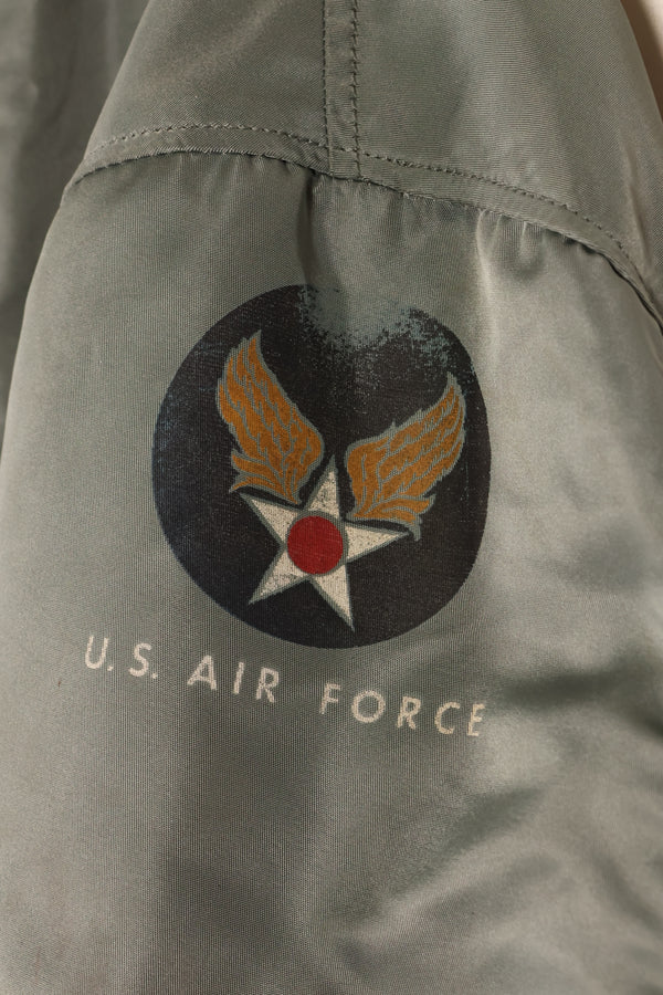 1950年代前半　サイズ 38　アメリカ空軍　USAF　B-15D　フライトジャケット　モーディファイ　中古品