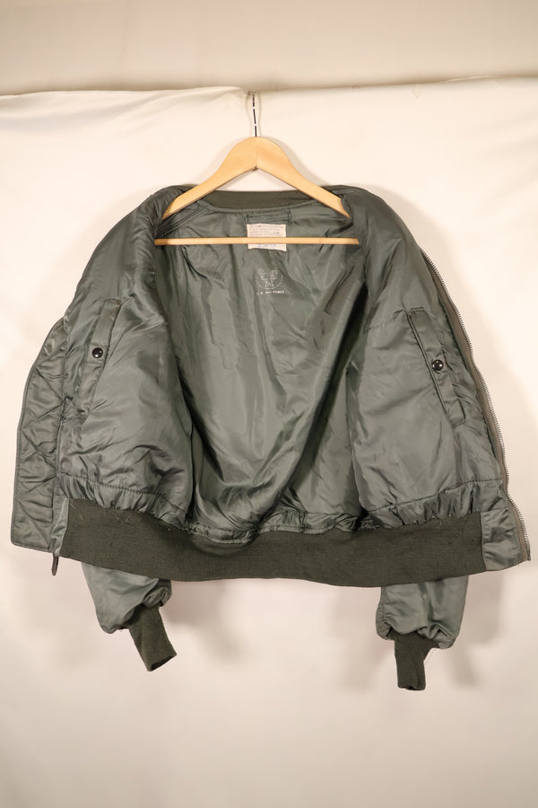 1950年代前半　サイズ 38　アメリカ空軍　USAF　B-15D　フライトジャケット　モーディファイ　中古品