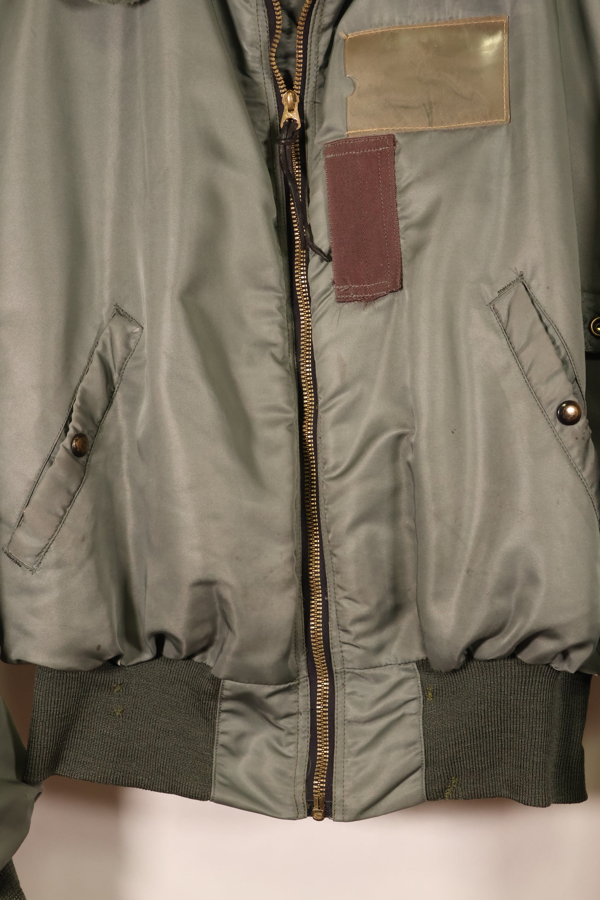 Early 1950s; Estimated size: LARGE or approximately 44; U.S. Air Force; B-15D; Intermediate Flight Jacket; Used