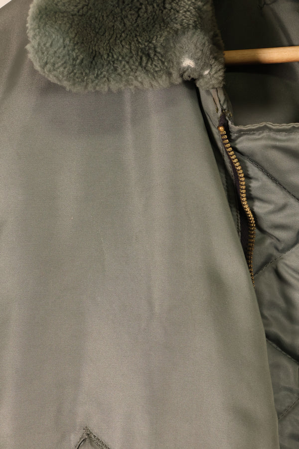 Early 1950s; Estimated size: LARGE or approximately 44; U.S. Air Force; B-15D; Intermediate Flight Jacket; Used