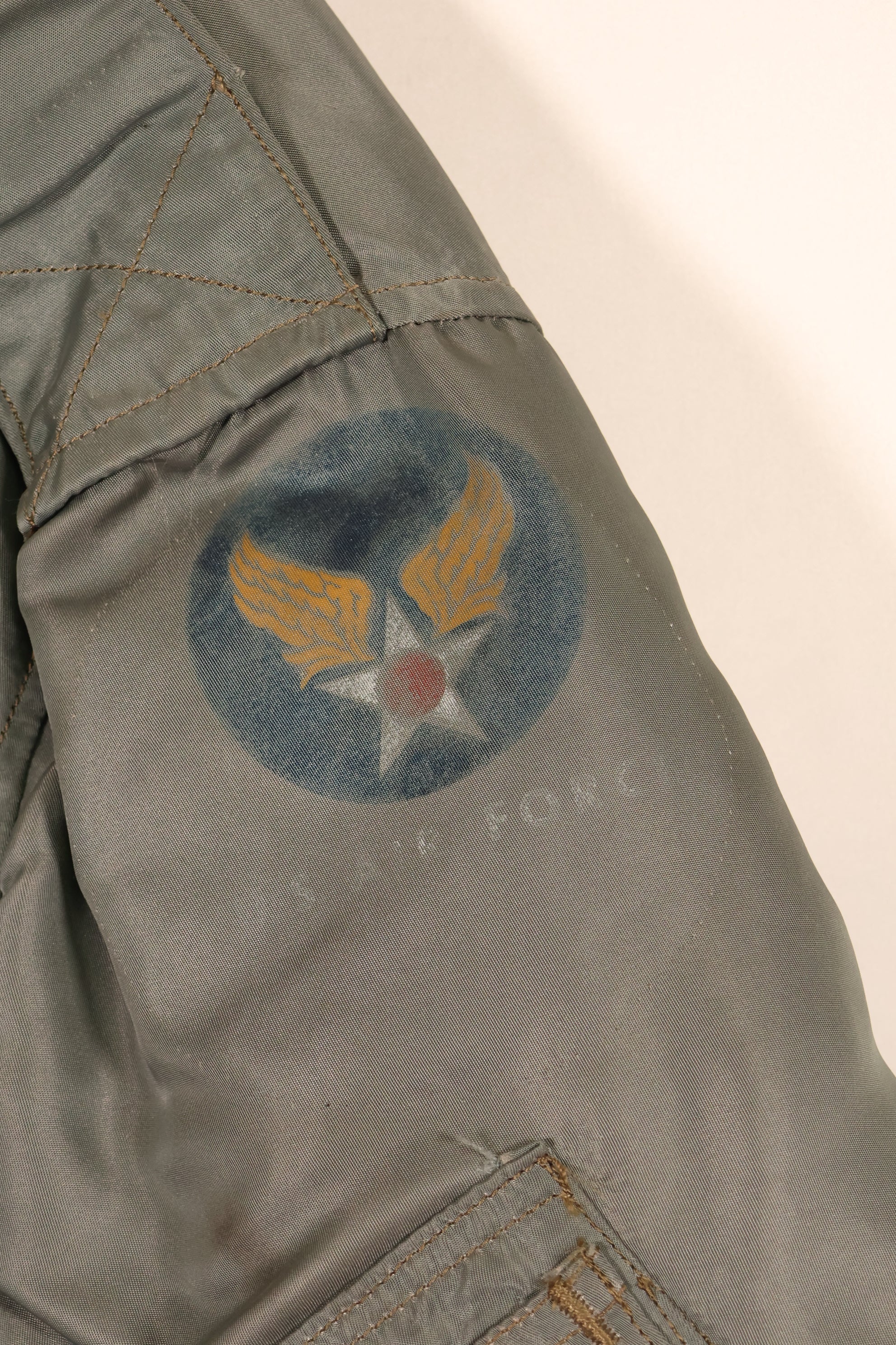1950年代前半　EX-LARGE　アメリカ空軍　USAF　L2-B　ライトゾーン　フライトジャケット　中古品