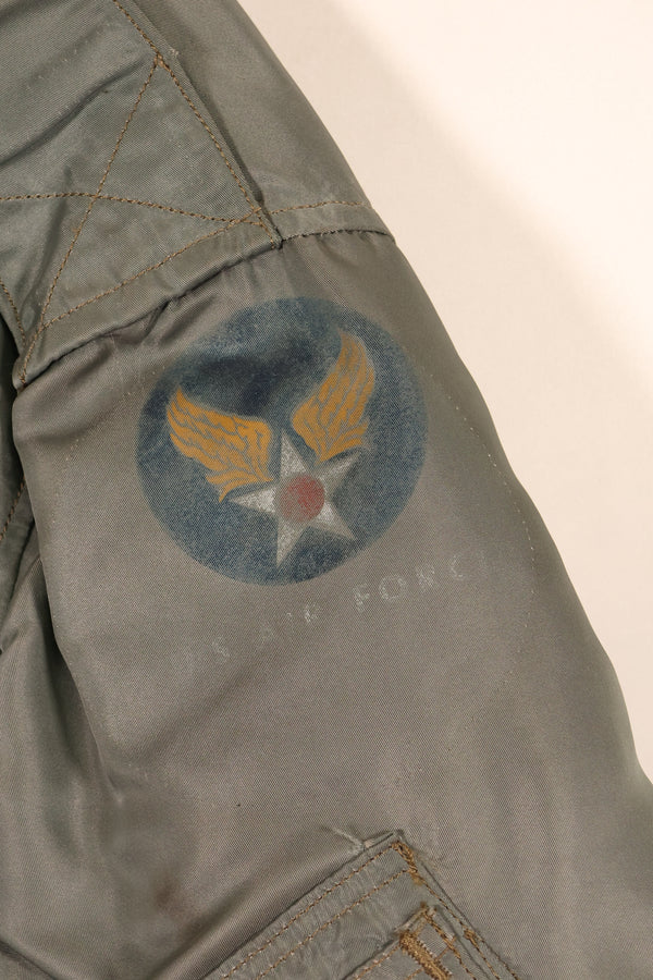 1950年代前半　EX-LARGE　アメリカ空軍　USAF　L2-B　ライトゾーン　フライトジャケット　中古品