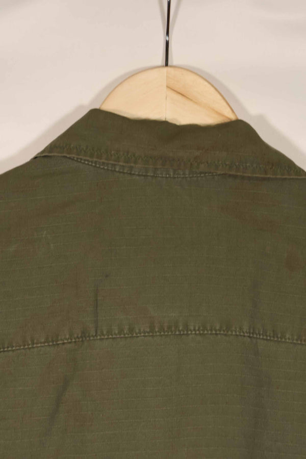 実物　1968年製　4th Model ジャングルファティーグ　ジャケット　S-R 中古品