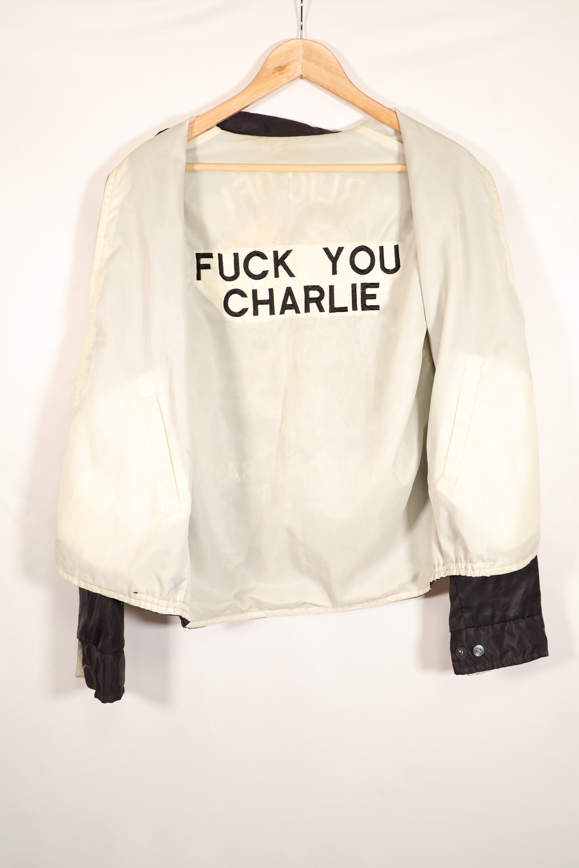 実物　ベトナム戦争　ツアージャケット　CAM RAHN BAY 1966-67　ジッパー破損あり