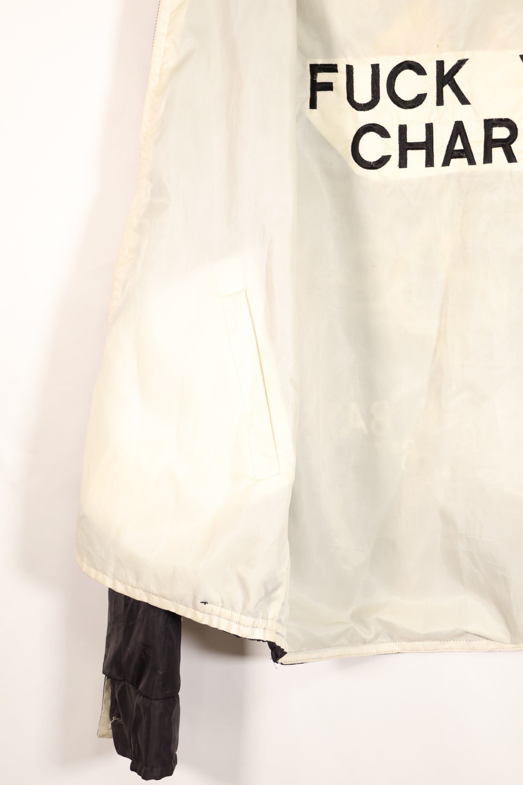 実物　ベトナム戦争　ツアージャケット　CAM RAHN BAY 1966-67　ジッパー破損あり