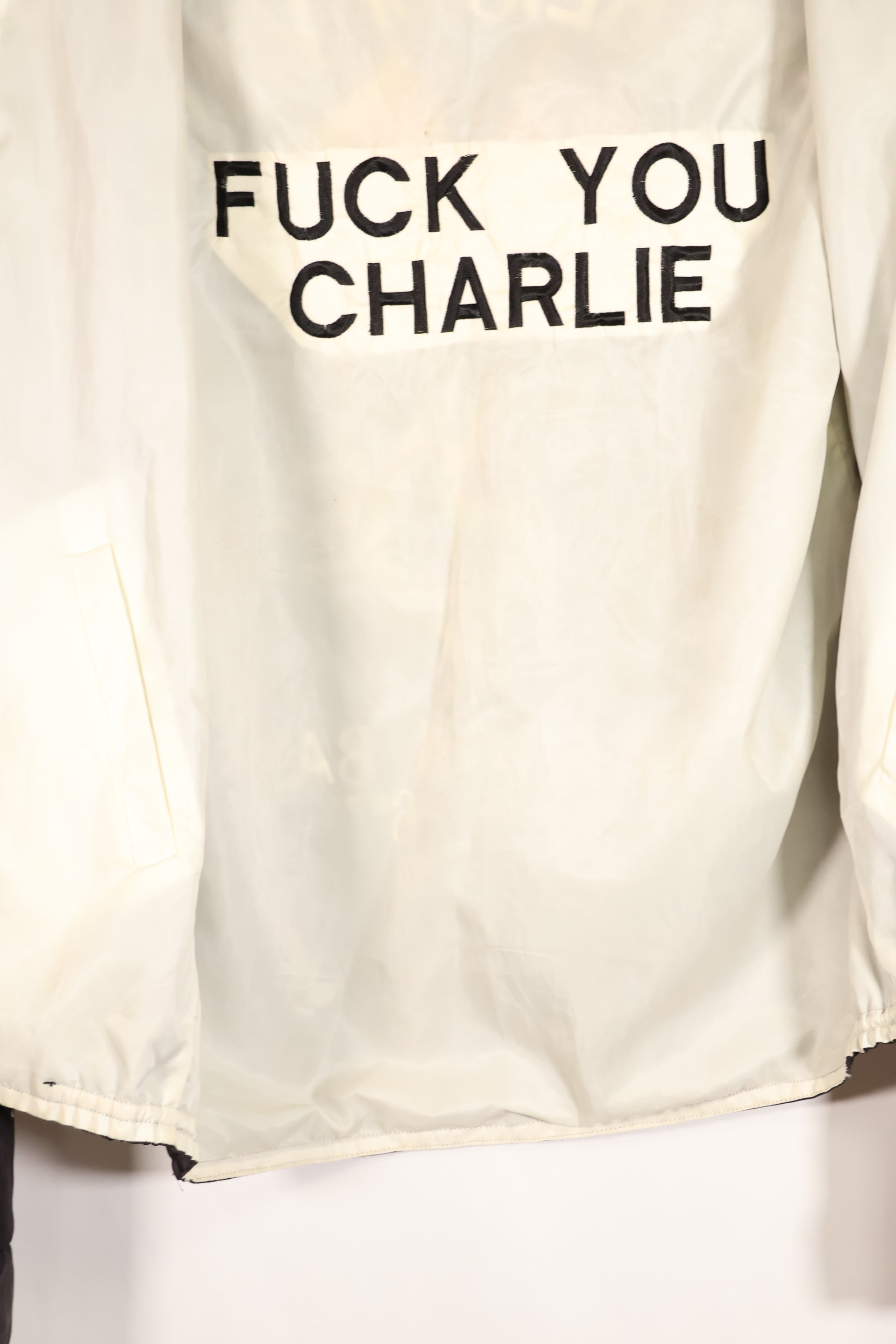 実物　ベトナム戦争　ツアージャケット　CAM RAHN BAY 1966-67　ジッパー破損あり