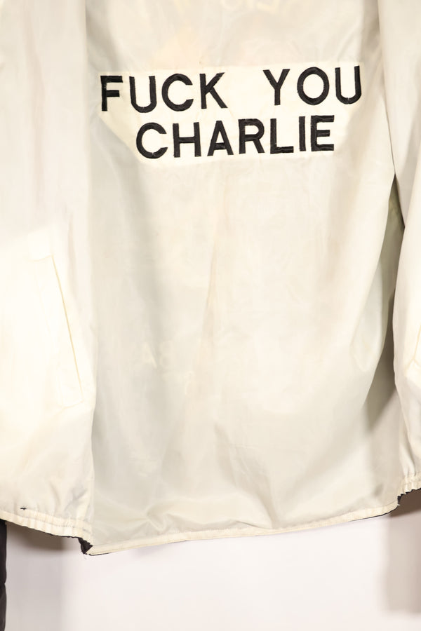 実物　ベトナム戦争　ツアージャケット　CAM RAHN BAY 1966-67　ジッパー破損あり