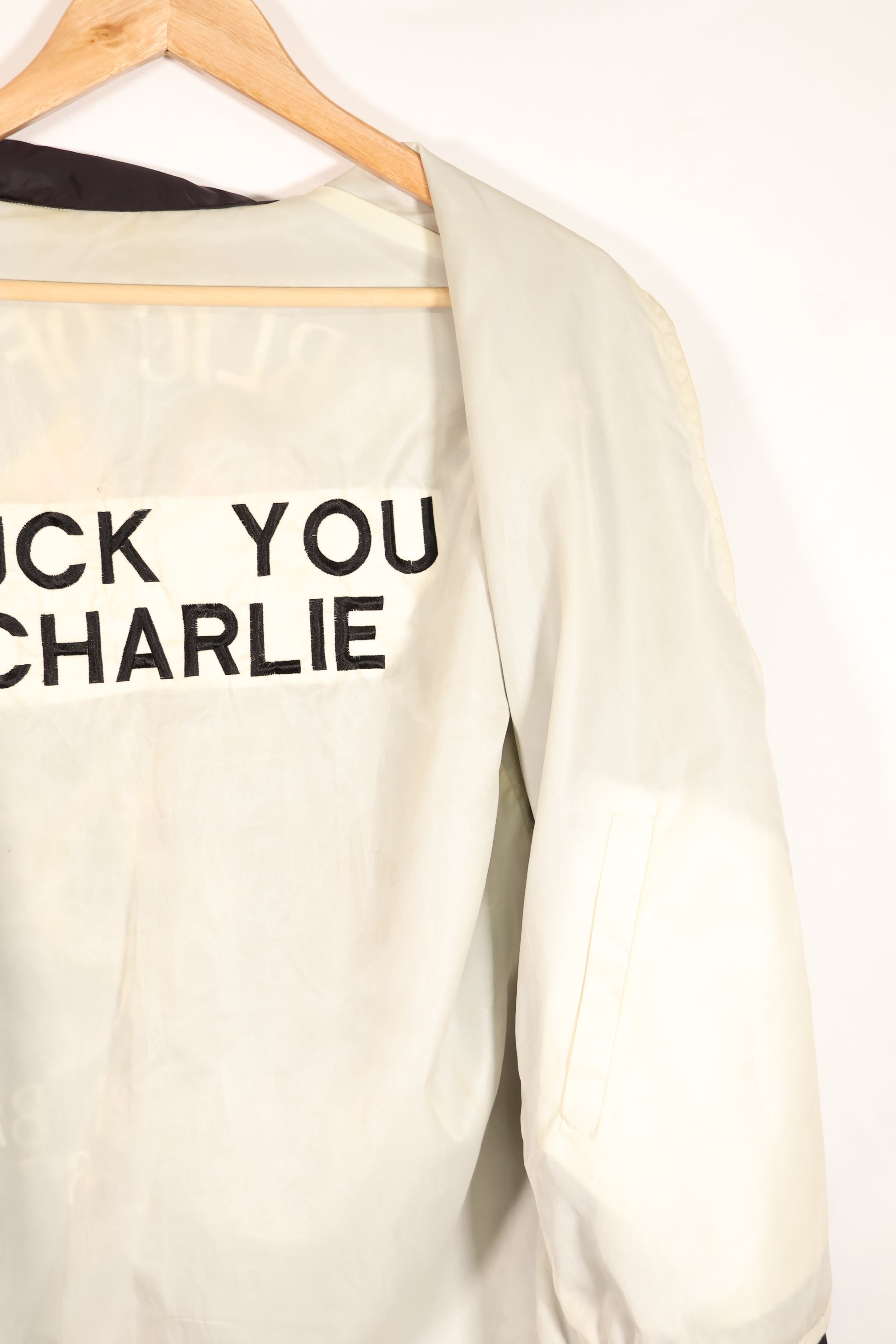 実物　ベトナム戦争　ツアージャケット　CAM RAHN BAY 1966-67　ジッパー破損あり