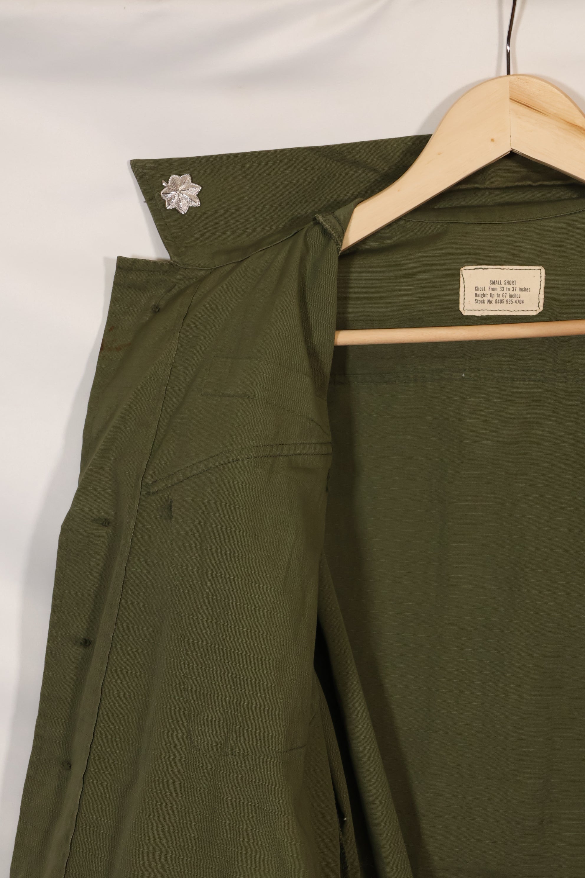 1969年契約　マーサ・レイ着用　4th Model ジャングルファティーグ　ジャケット　遺族放出品