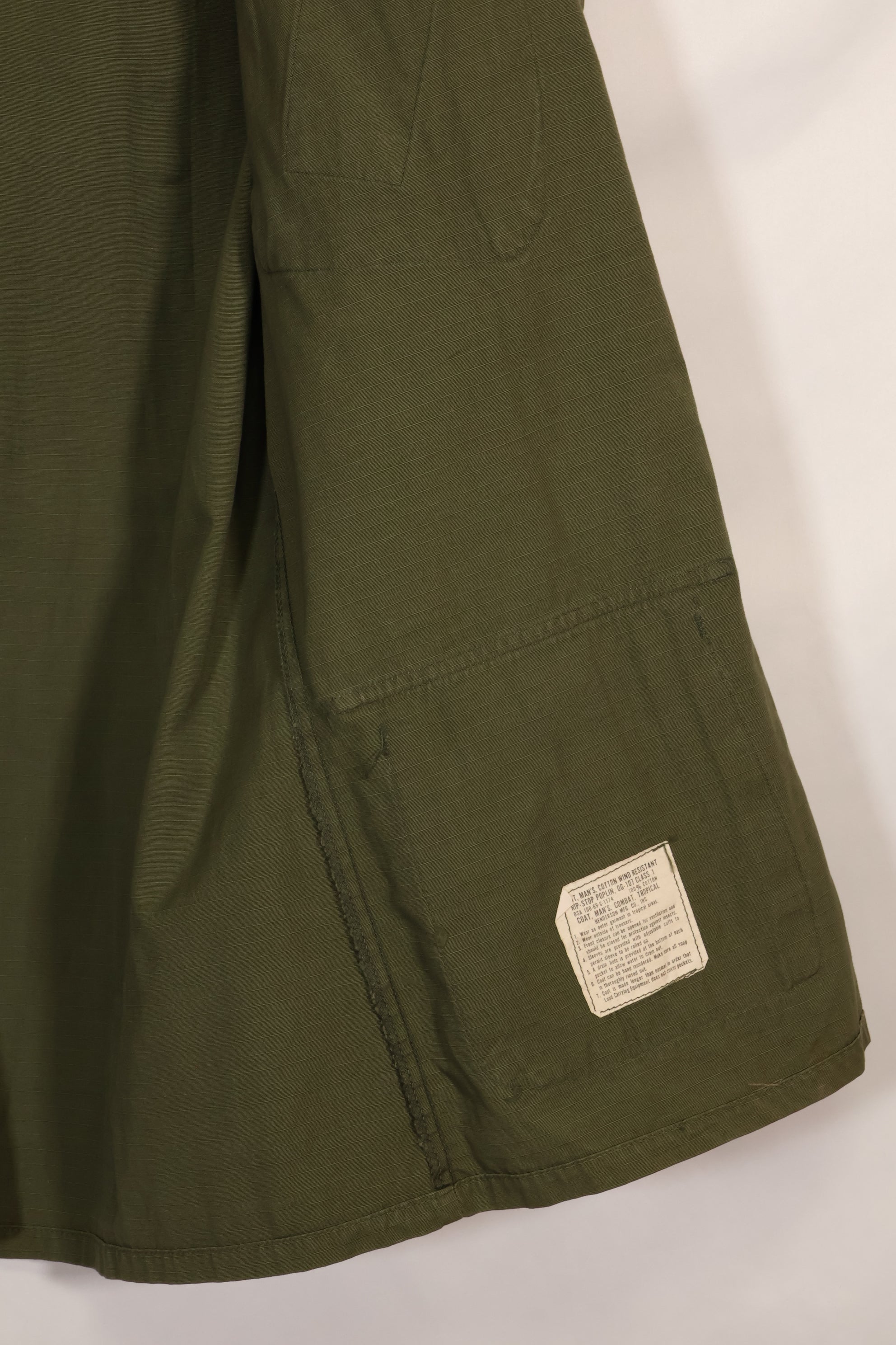 1969年契約　マーサ・レイ着用　4th Model ジャングルファティーグ　ジャケット　遺族放出品