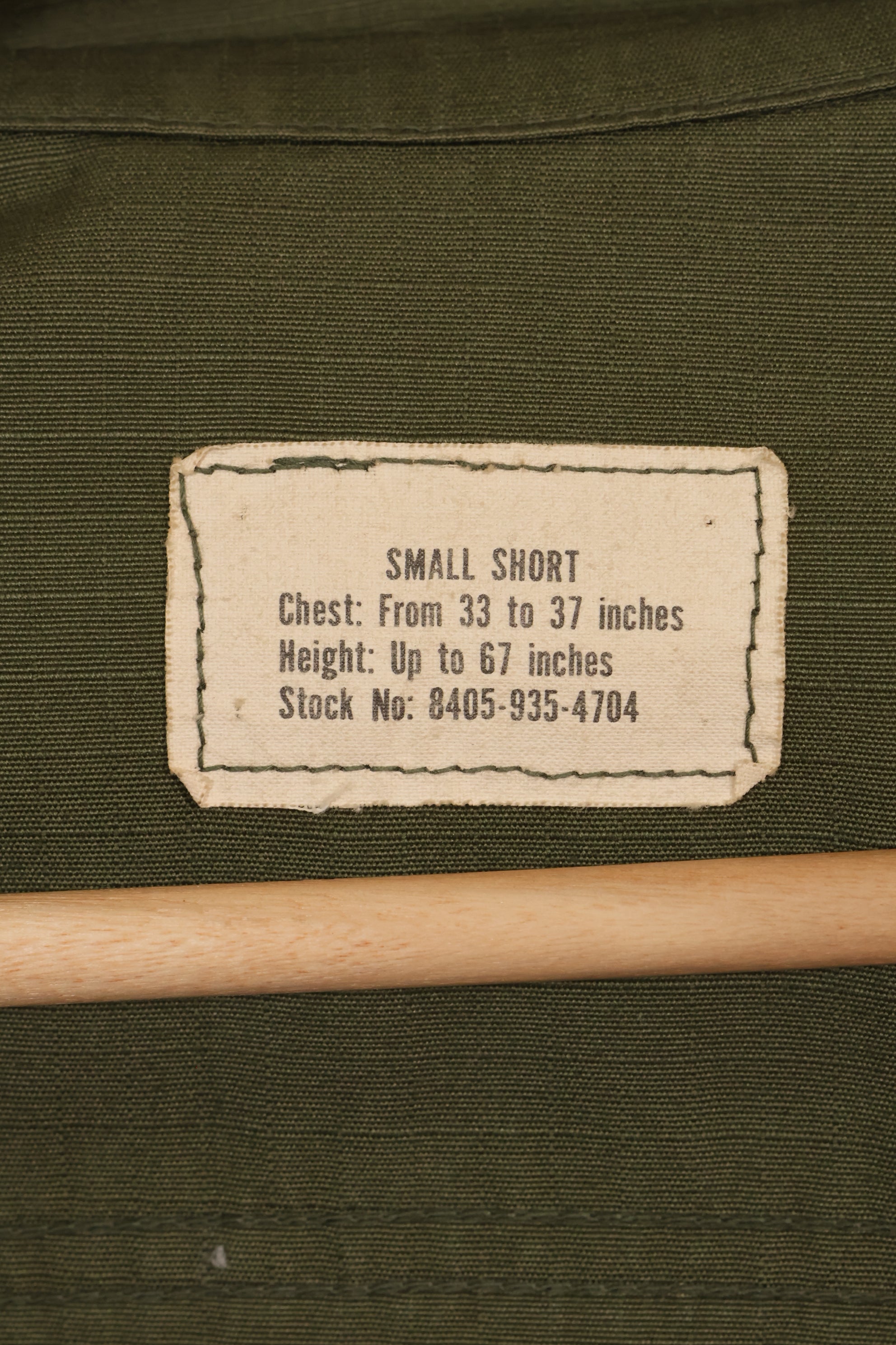 1969年契約　マーサ・レイ着用　4th Model ジャングルファティーグ　ジャケット　遺族放出品