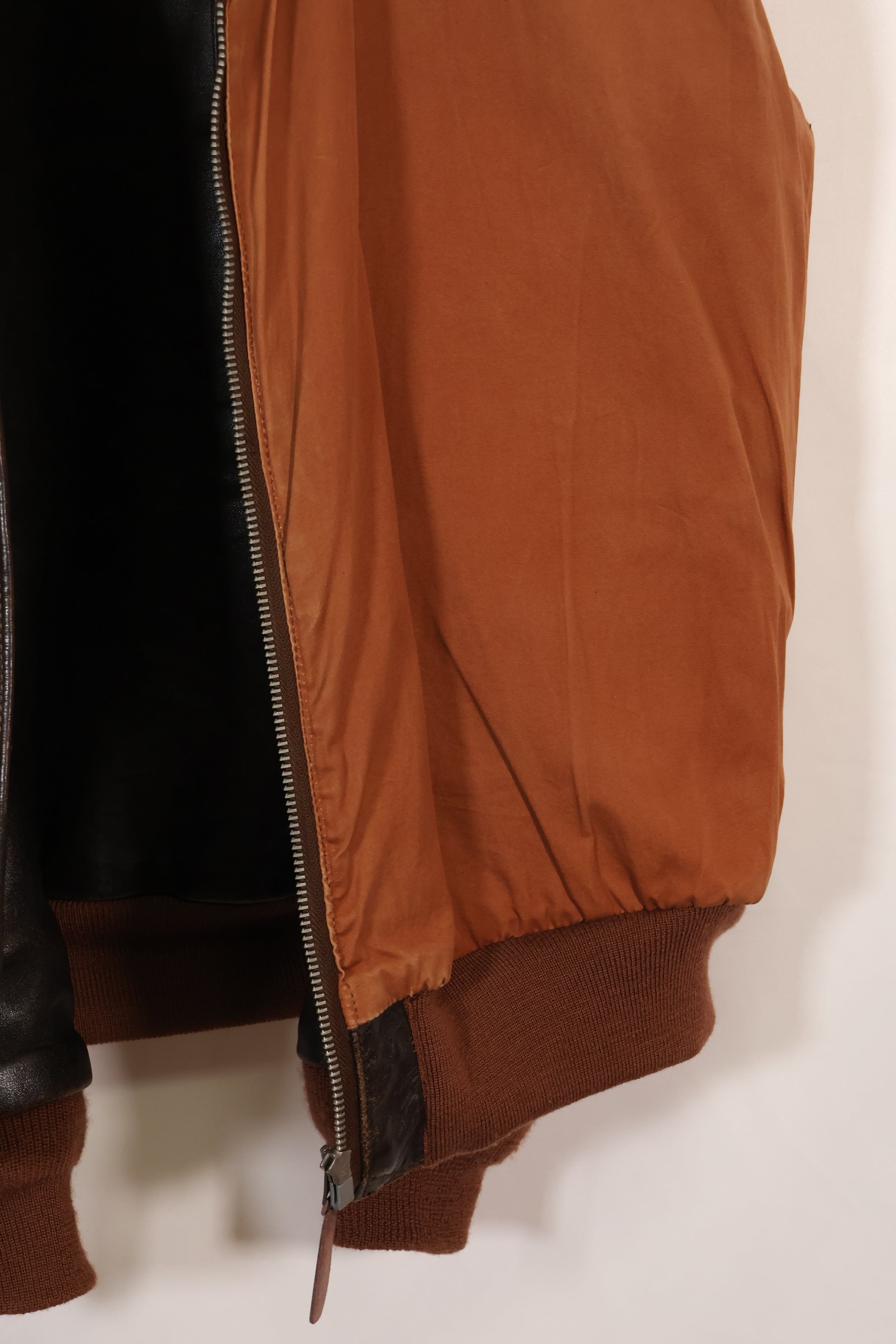 2000年代製　サイズ 44　リアルマッコイズ製　A-2 フライトジャケット　リブリペア済　中古品