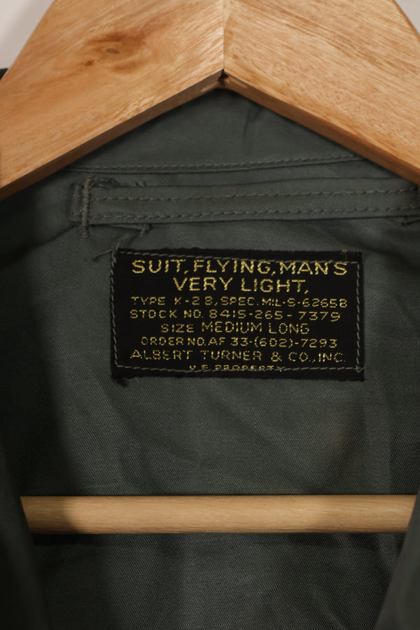 実物　1950年代　アメリカ空軍　フライトスーツ　K2-B　未使用　タグ付