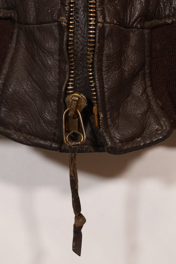 1969年契約　サイズ 46　アメリカ海軍　G-1　フライトジャケット　ヘリパイロット改造　希少個体　中古品