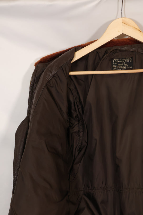 1969年契約　サイズ 46　アメリカ海軍　G-1　フライトジャケット　ヘリパイロット改造　希少個体　中古品