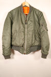 1970 Contract, MEDIUM, U.S. Air Force (USAF), MA-1 Flight Jacket, Good Condition, Used