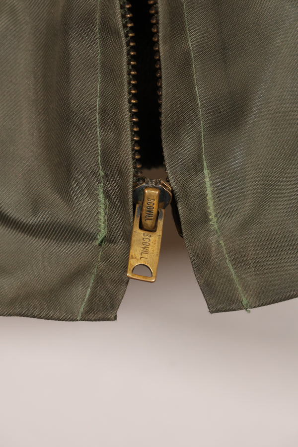 1988年美国空军CWU-36P飞行夹克，浅色，二手，合同编号：L