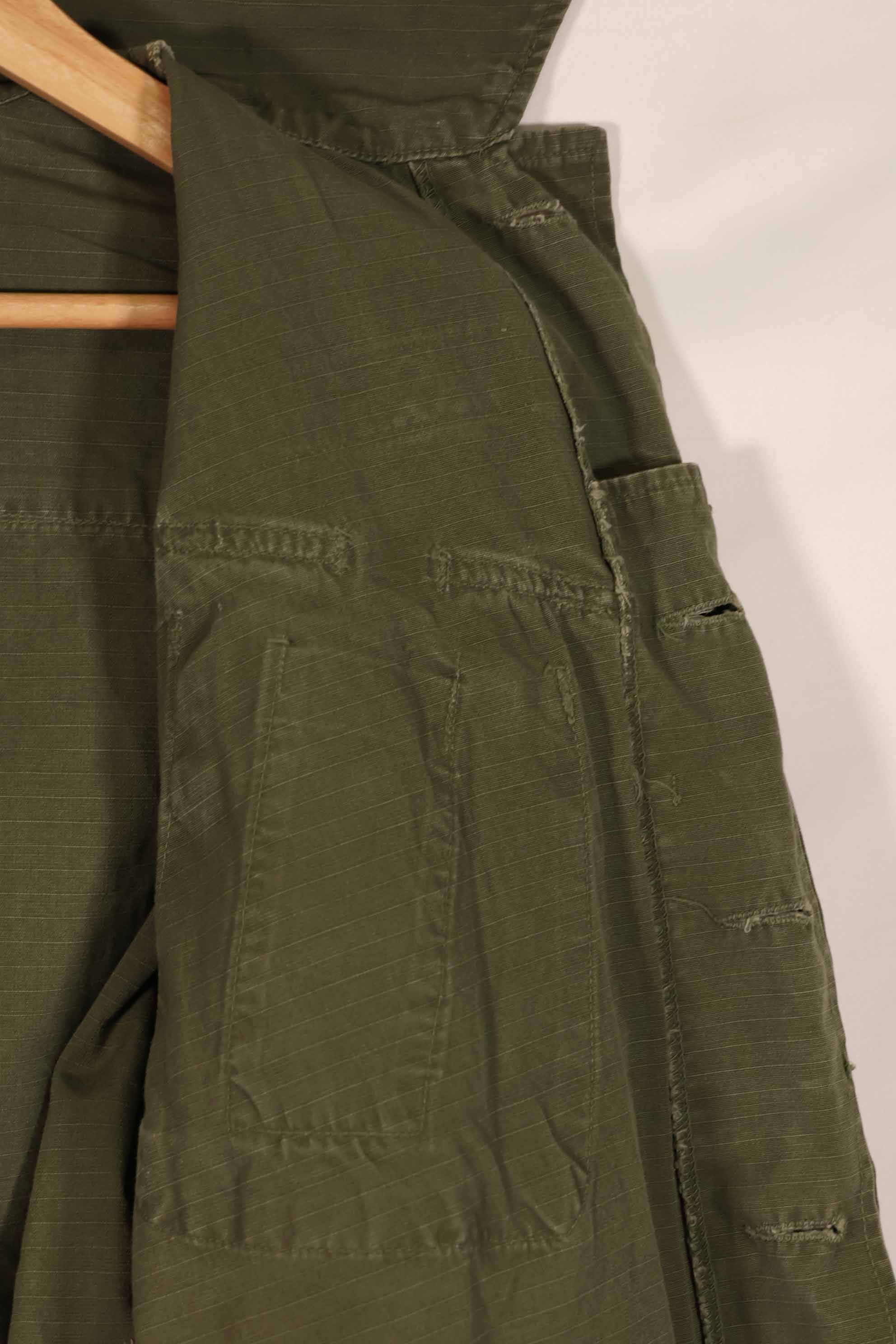 実物　1969年製　4th Model ジャングルファティーグ　ジャケット　X-S-S 中古品