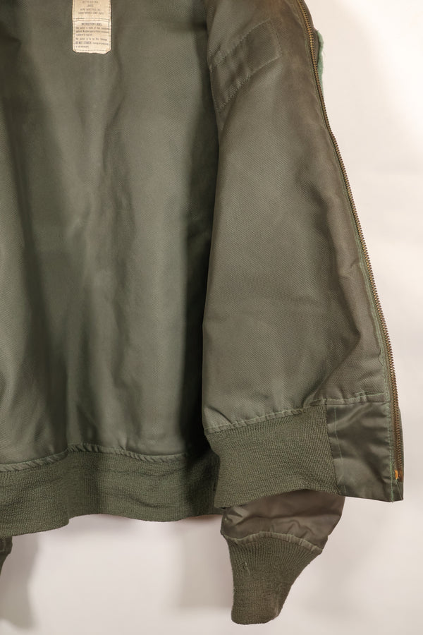 1988年美国空军CWU-36P飞行夹克，浅色，二手，合同编号：L