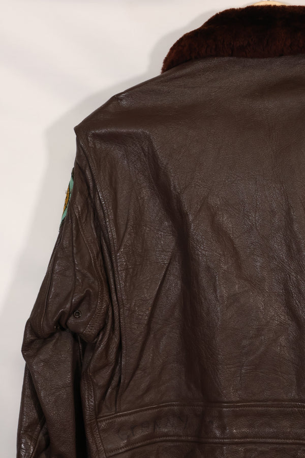 1960年代初頭ロット　サイズ 40 アメリカ海兵隊 G-1 UGLY ANGENLS フライトジャケット　中古品