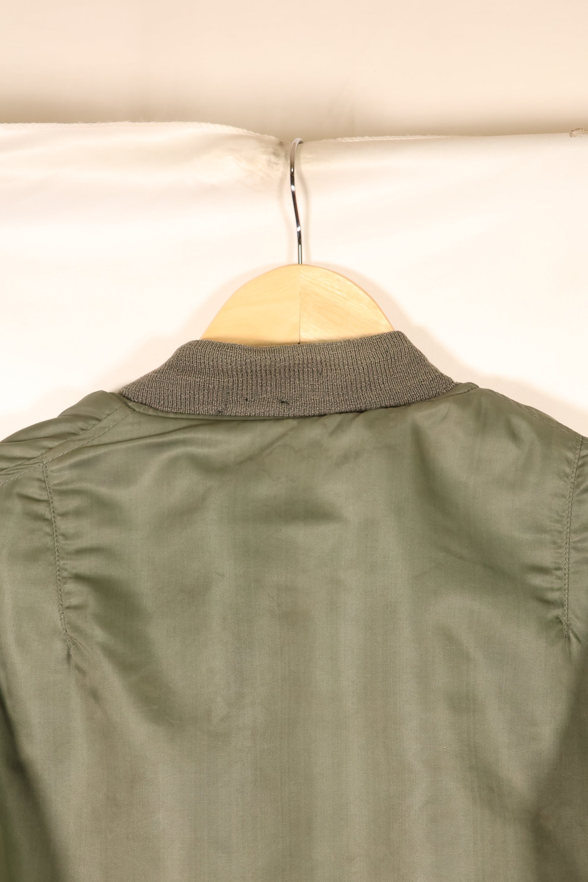 1970 Contract, MEDIUM, U.S. Air Force (USAF), MA-1 Flight Jacket, Good Condition, Used