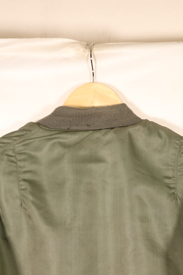 1970 Contract, MEDIUM, U.S. Air Force (USAF), MA-1 Flight Jacket, Good Condition, Used