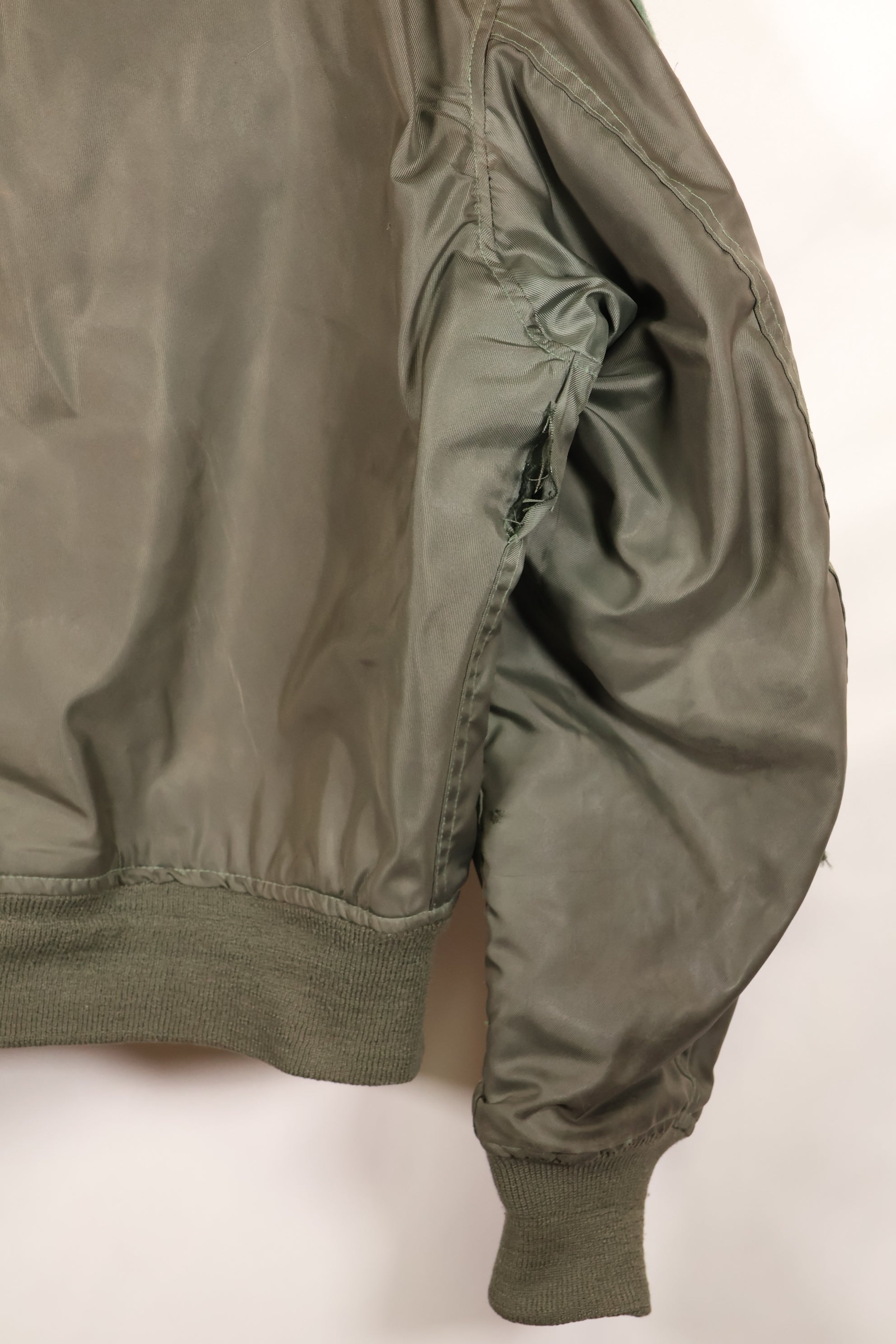 1988年美国空军CWU-36P飞行夹克，浅色，二手，合同编号：L