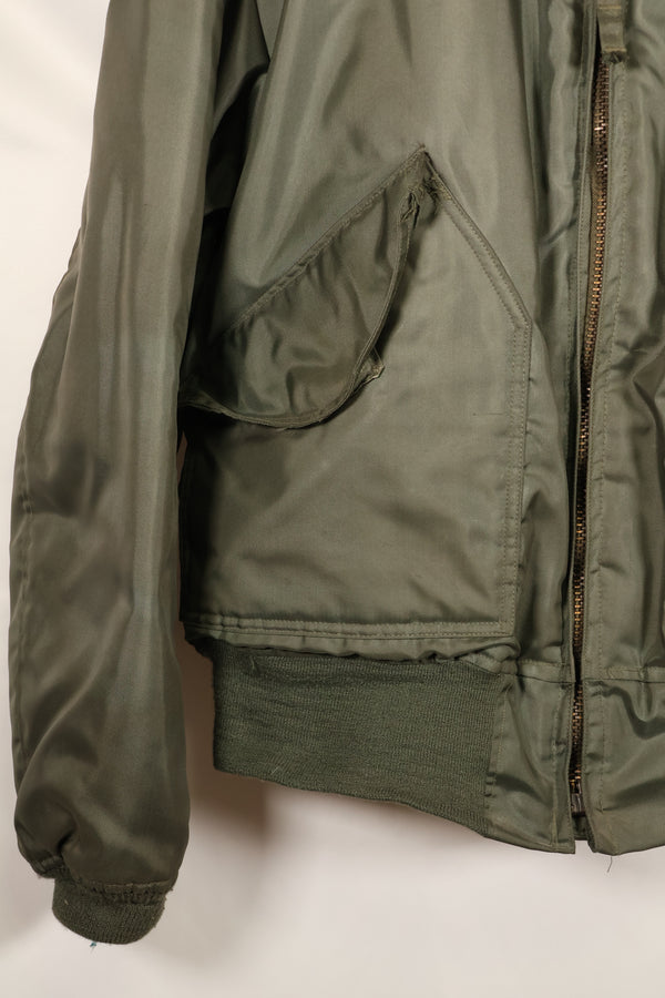 1976 Contract LARGE US Navy CWU-45P Flight Jacket Intermediates Used