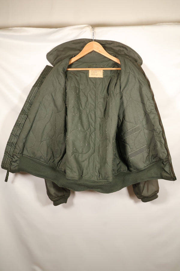 1976 Contract LARGE US Navy CWU-45P Flight Jacket Intermediates Used