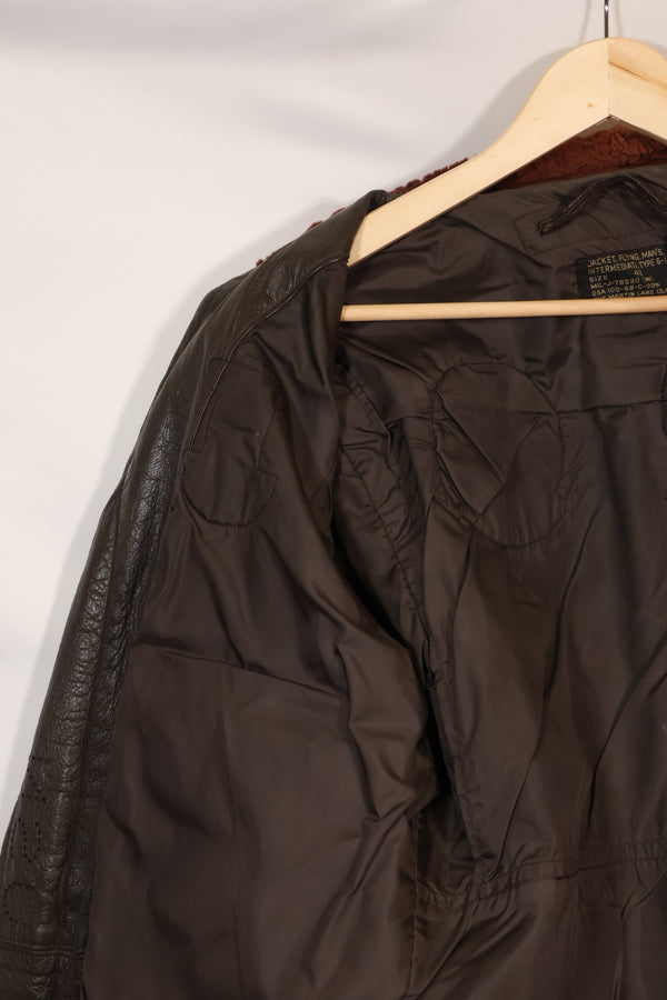 1968年契約　サイズ42 アメリカ海軍　G-1 フライトジャケット　FAIRECONRON ONE　中古品