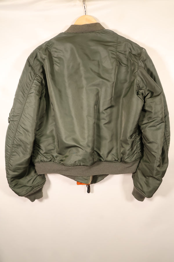 1968年契約　LARGE　アメリカ空軍　USAF　MA-1　フライトジャケット　中期型　中古品