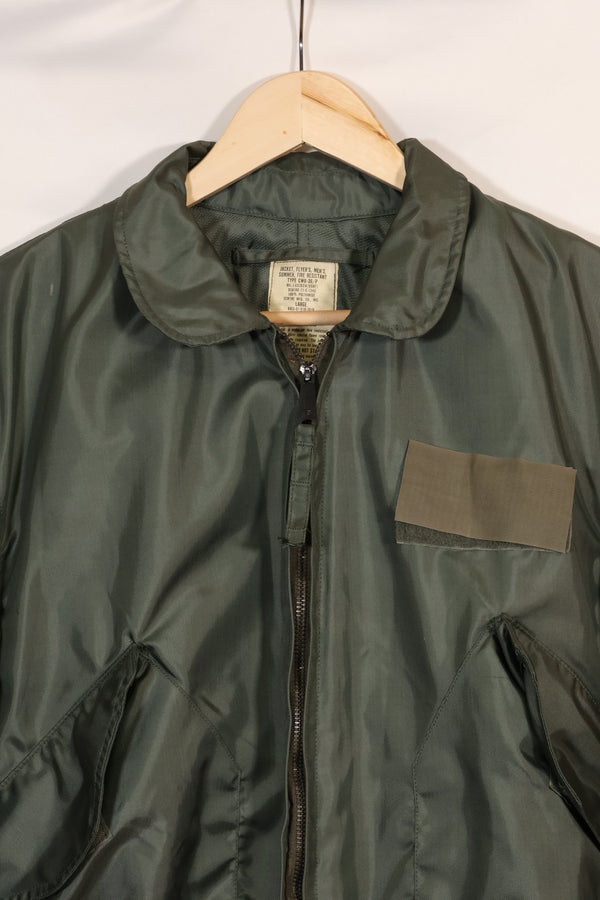 1977年製造　LARGE デッドストック　アメリカ海軍　CWU-36P フライトジャケット