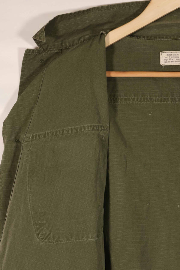 実物　1969年製　4th Model ジャングルファティーグ　ジャケット M-R 中古品