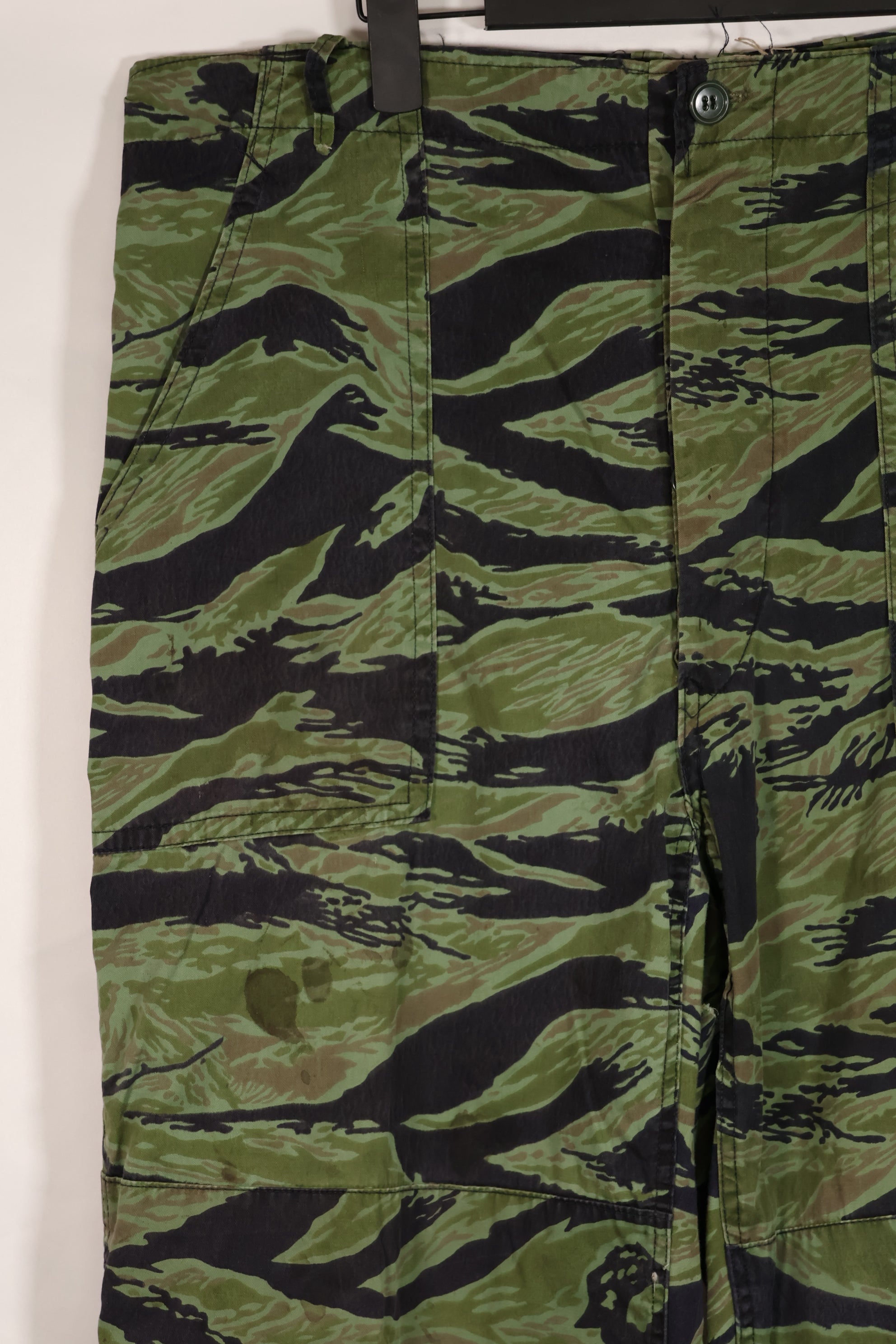 実物　1968年製　VNMC 4thパターン　タイガーストライプパンツ　Q7 ビッグサイズ　中古品