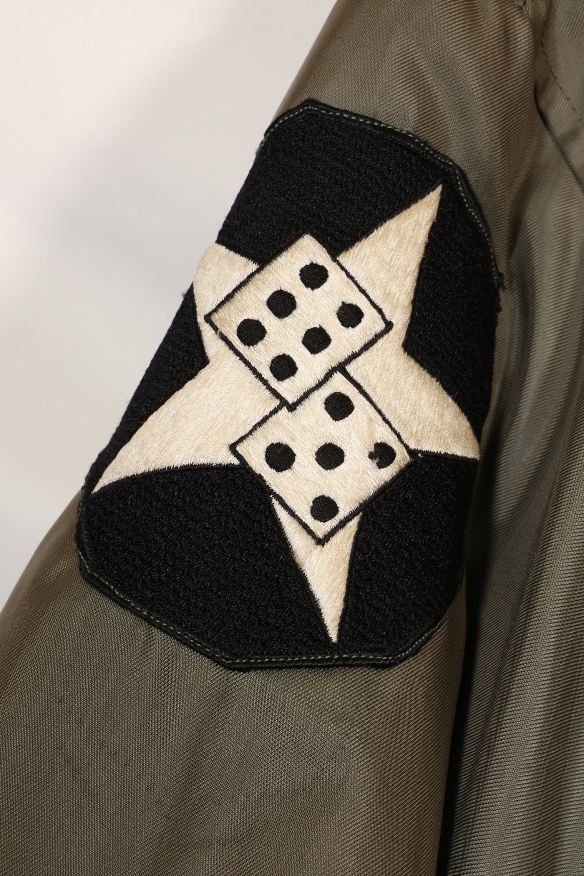 1980年契約　LARGE  USS ENTERPRISE UWC-45P フライトジャケット　個人カスタム品　中古品