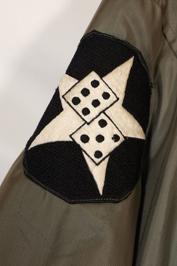 1980年契約　LARGE  USS ENTERPRISE UWC-45P フライトジャケット　個人カスタム品　中古品