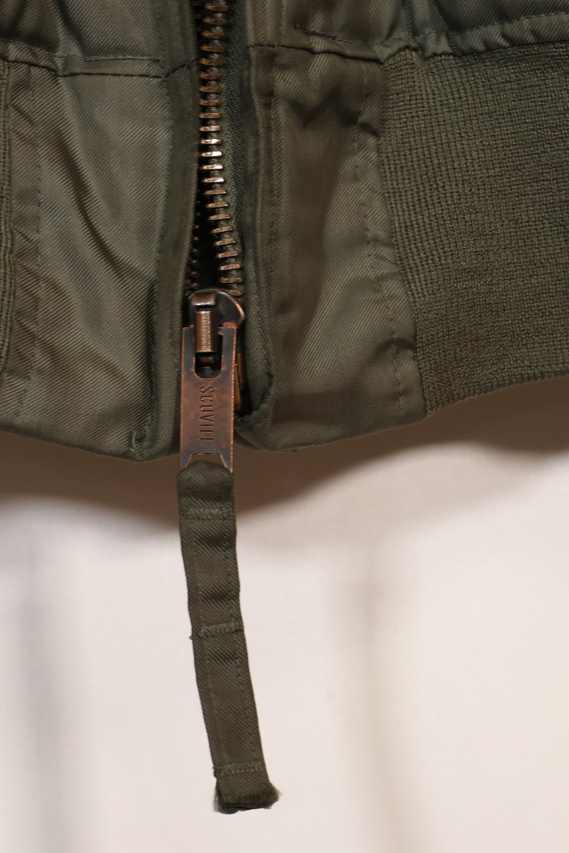 1980年契約　LARGE  USS ENTERPRISE UWC-45P フライトジャケット　個人カスタム品　中古品