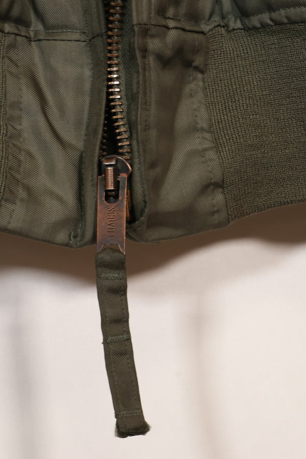 1980年契約　LARGE  USS ENTERPRISE UWC-45P フライトジャケット　個人カスタム品　中古品