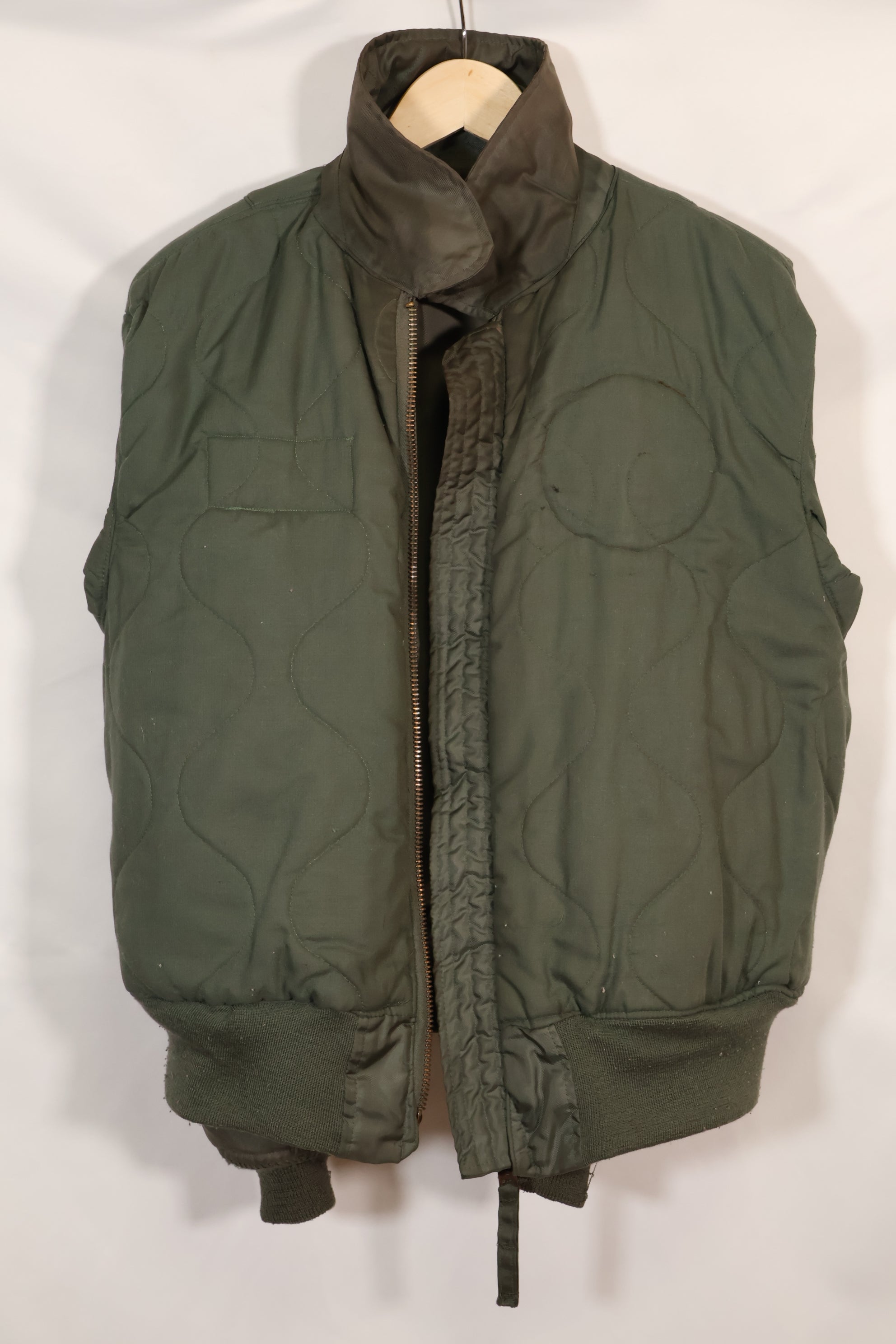 1980年契約　LARGE  USS ENTERPRISE UWC-45P フライトジャケット　個人カスタム品　中古品