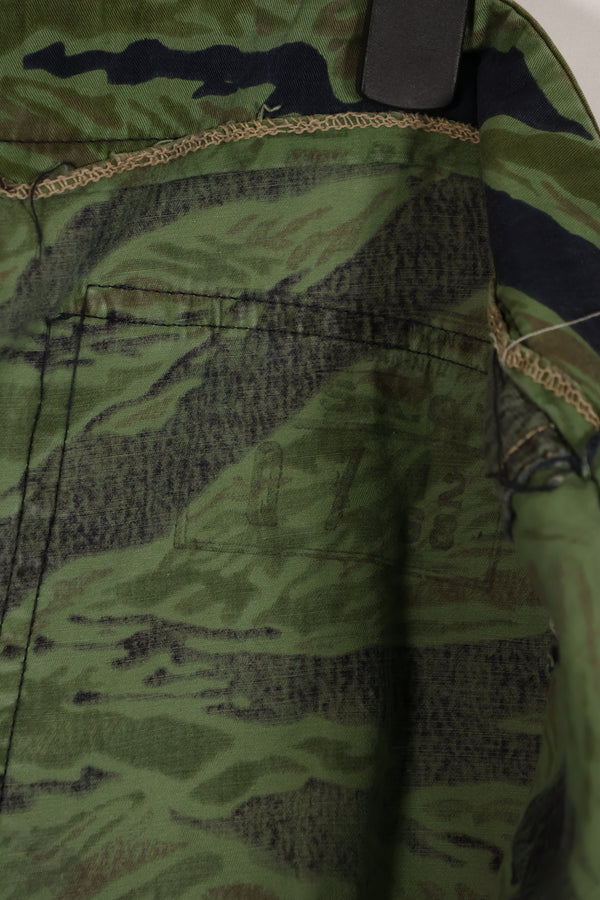 実物　1968年製　VNMC 4thパターン　タイガーストライプパンツ　Q7 ビッグサイズ　中古品