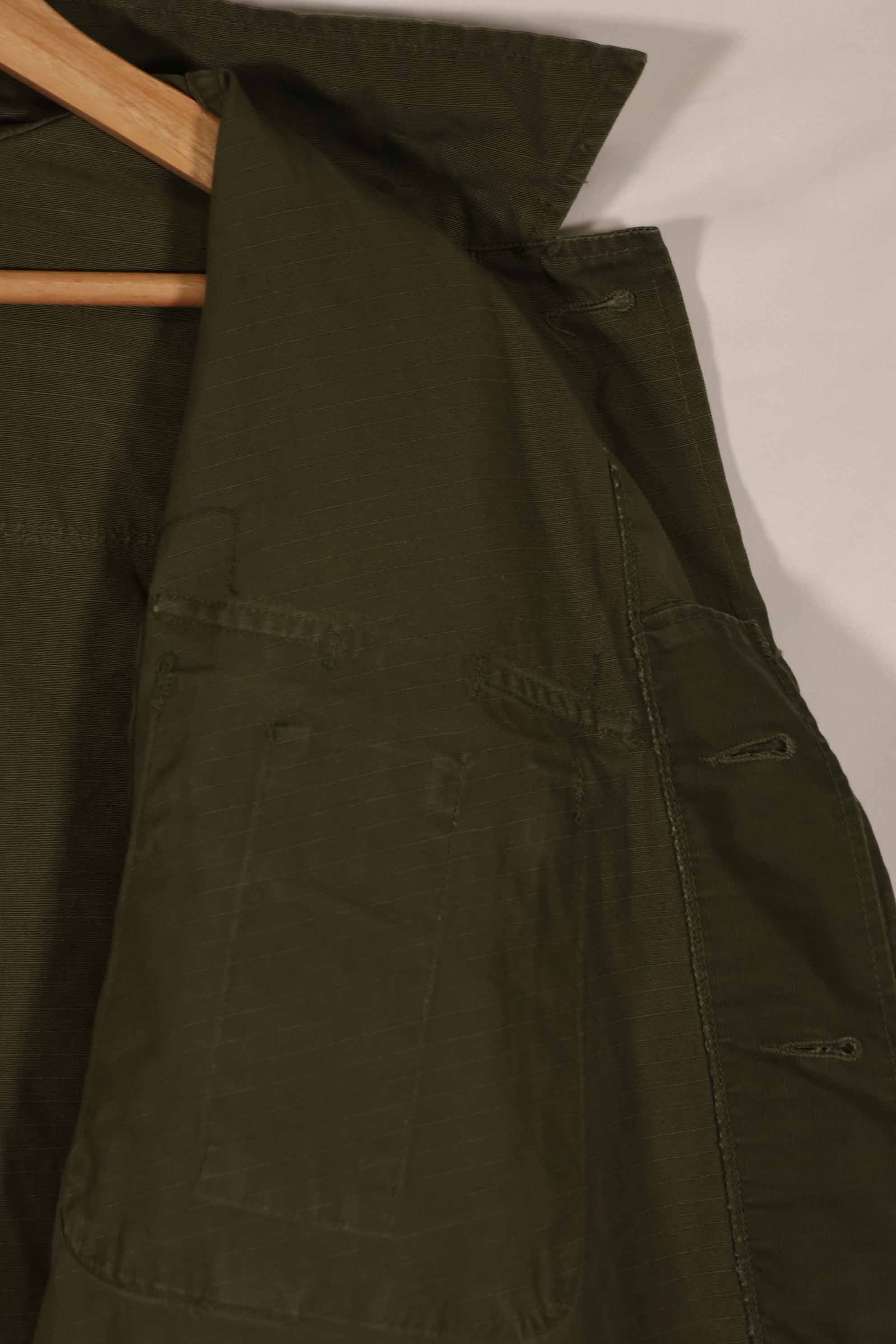 実物　1969年製　4th Model ジャングルファティーグ　ジャケット S-R 中古品