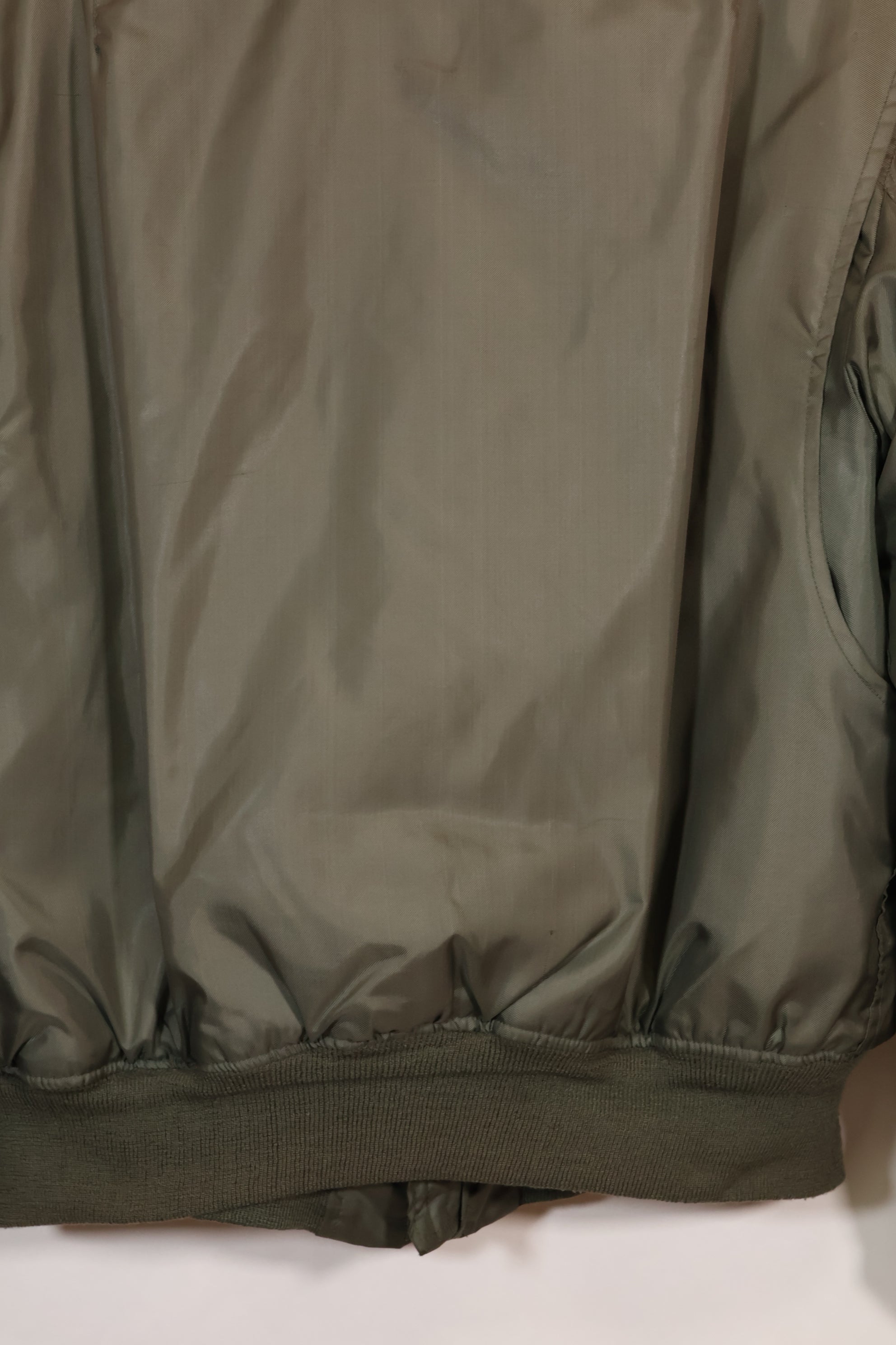 1980年契約　LARGE  USS ENTERPRISE UWC-45P フライトジャケット　個人カスタム品　中古品