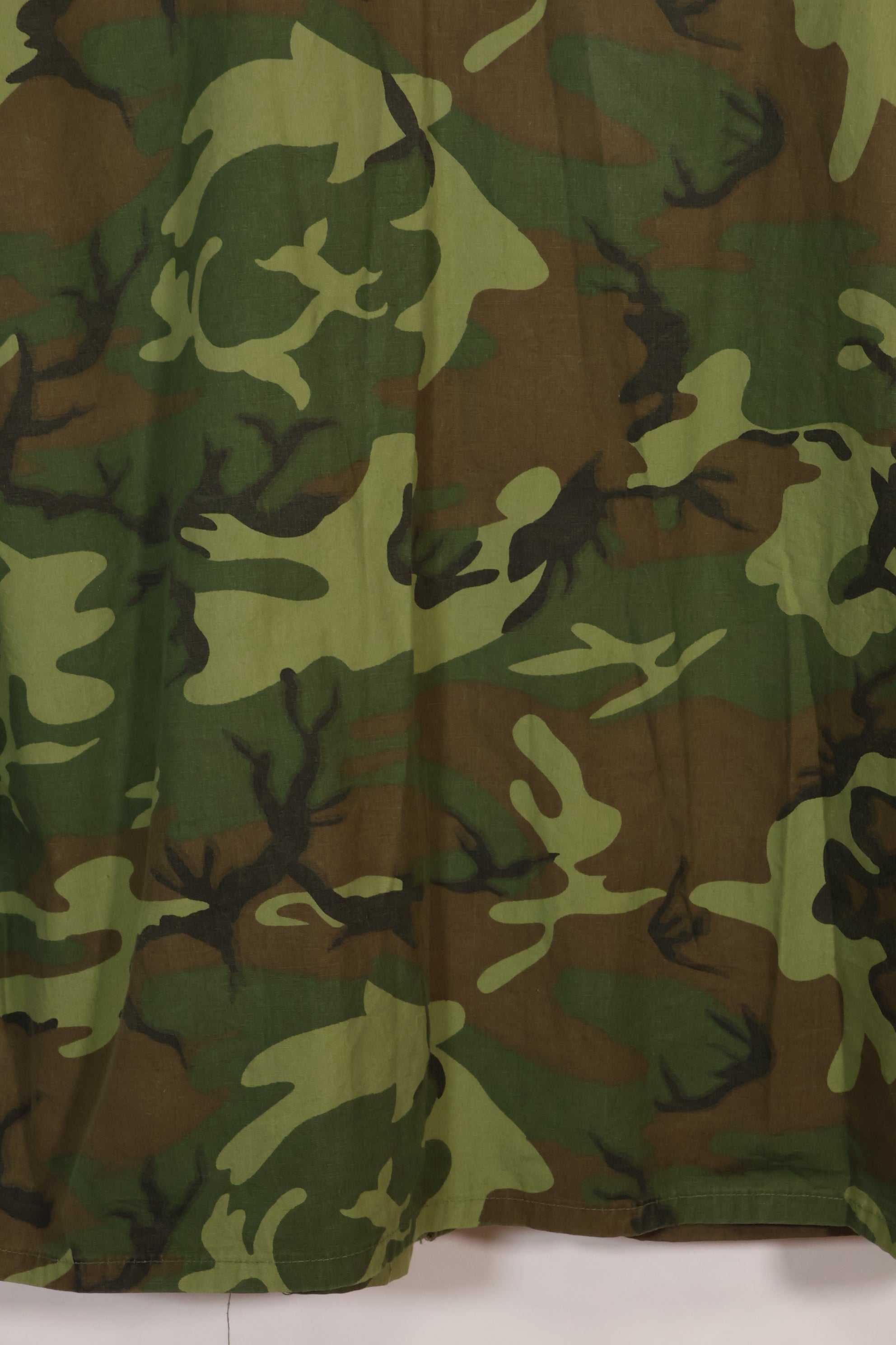 1967年頃　L-R　ノンリップストップ　初期プリント　ERDL　ファティーグジャケット　中古品