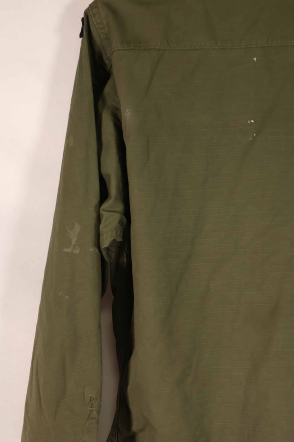 正品 1968 年第四款丛林迷彩夹克，短袖，二手