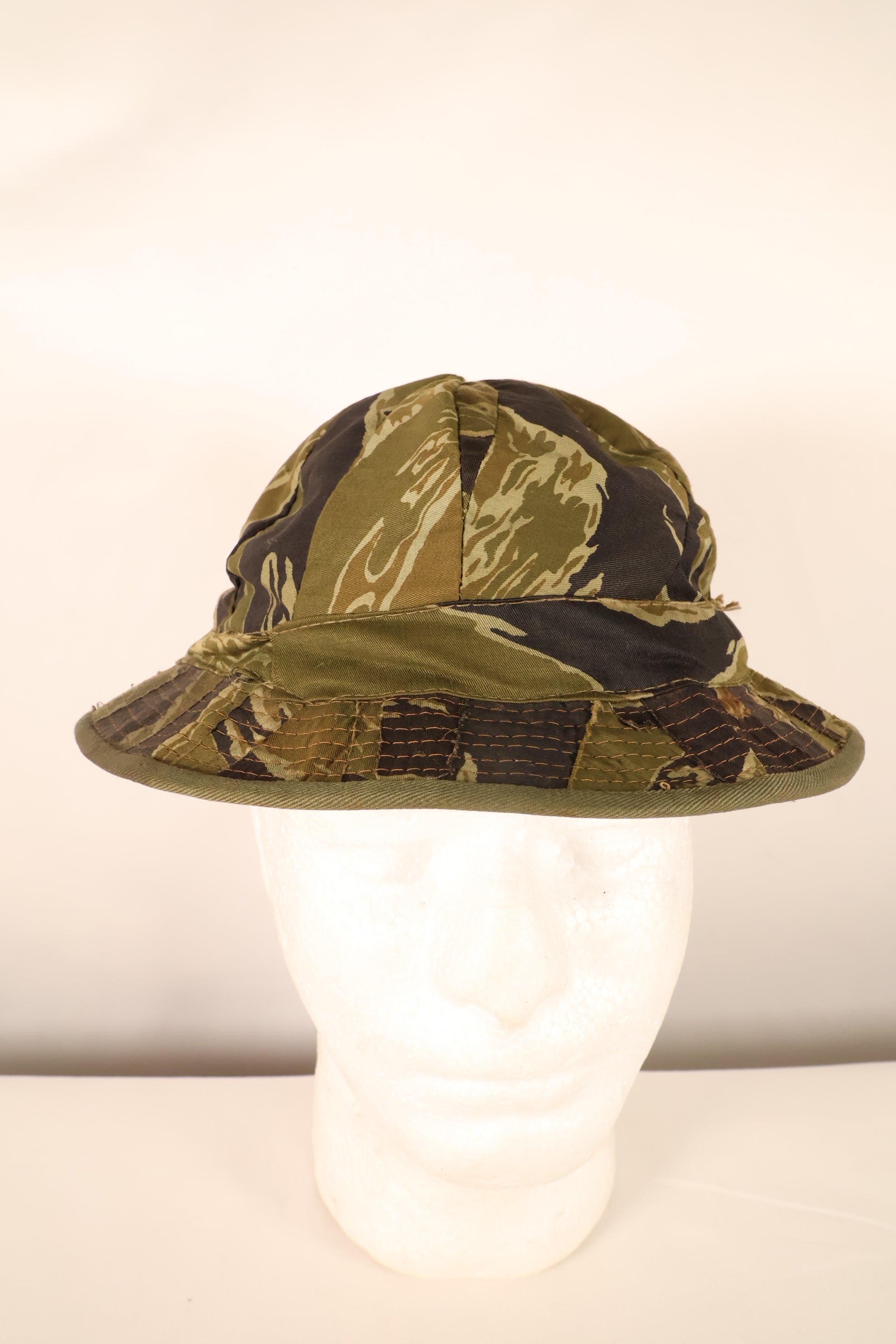 実物生地　南ベトナム海兵隊　VNMC　3rd パターン移行期生地　タイガーストライプ　ブーニー　再現品