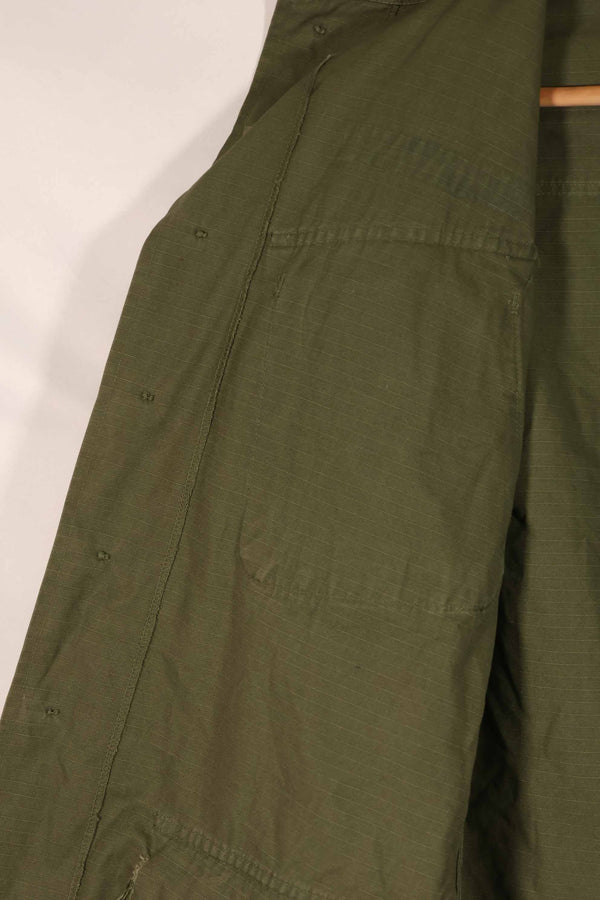 正品 1968 年第四款丛林迷彩夹克，短袖，二手