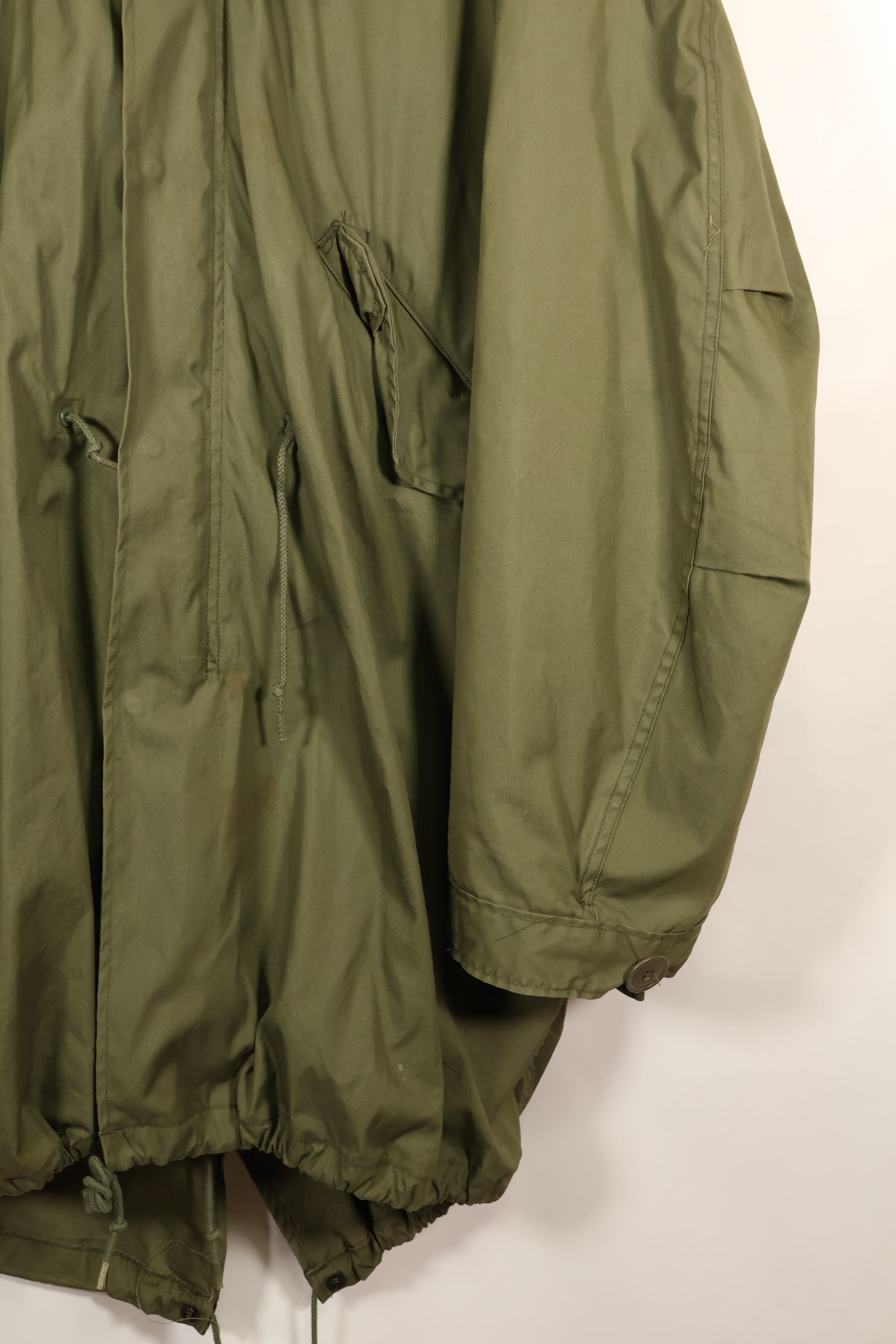 Multiple age lot SMALL M65 field parka fishtail parka, used in good condition, C
