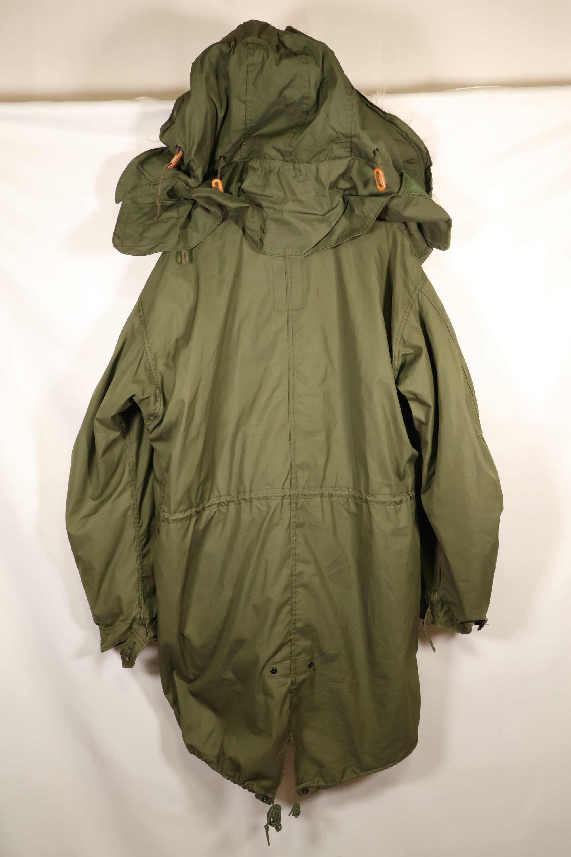 Multiple age lot SMALL M65 field parka fishtail parka, used in good condition, C