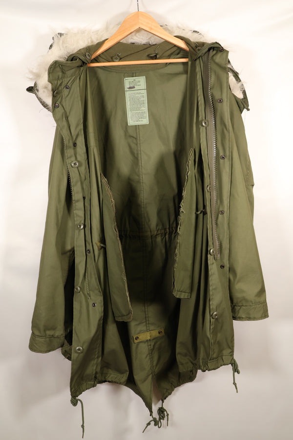 Multiple age lot SMALL M65 field parka fishtail parka, used in good condition, C
